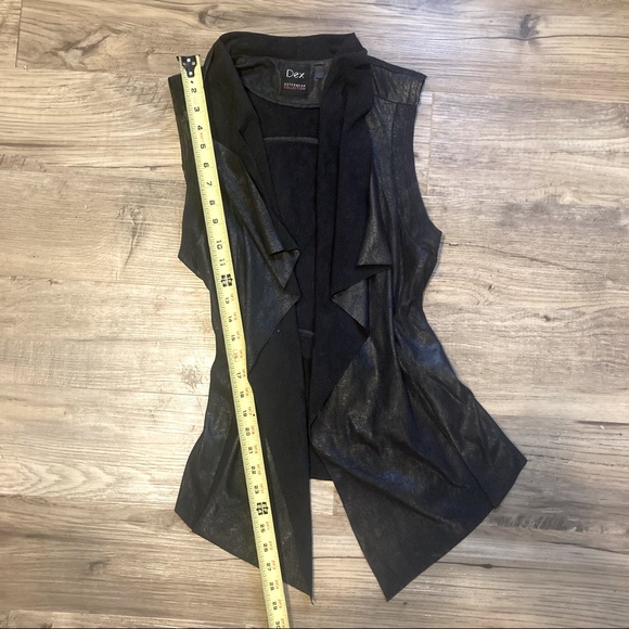 Dex Faux Leather Vest - Picture 3 of 6